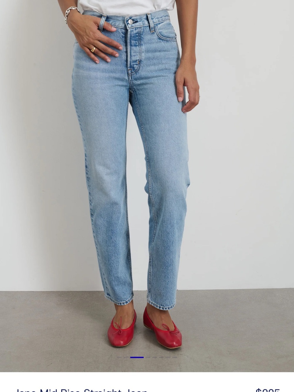 Alex Mill Jane mid rise jeans